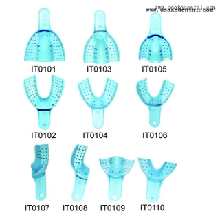 Productos dentales desechables Bandeja de impresión ABS HC-YM01