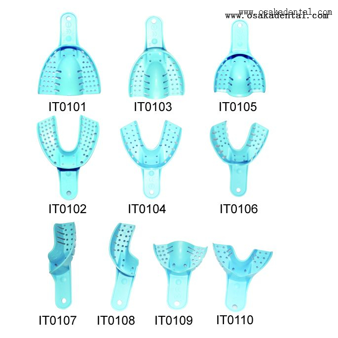 Productos dentales desechables Bandeja de impresión ABS HC-YM01