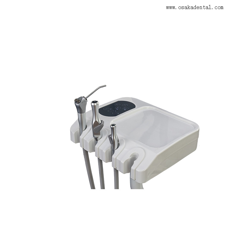 Nuevo tipo de unidad dental multifuncional con pedal