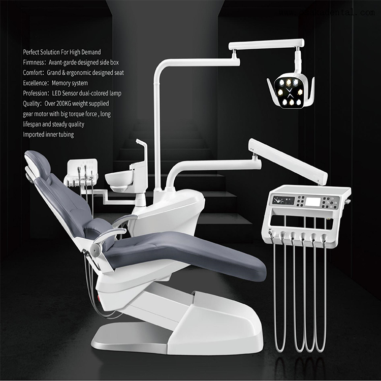 Unidad de sillón dental con asiento de diseño magnífico y ergonómico