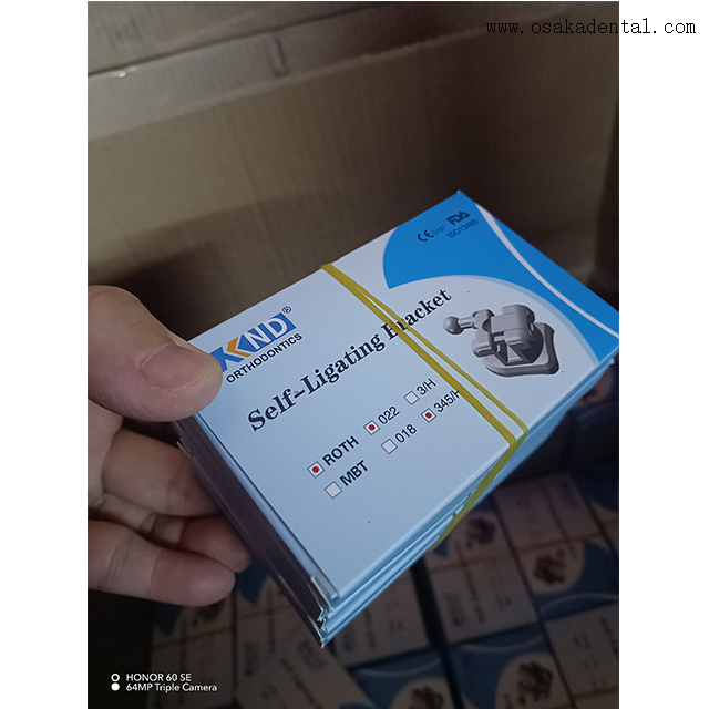 Brackets de autoligado de alta calidad para tratamiento de ortodoncia