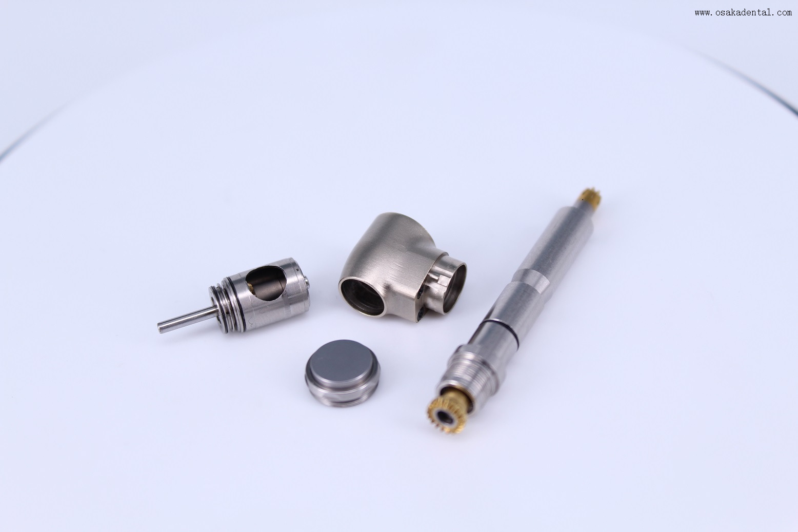 Pieza de mano de contraángulo dental roja 1:5