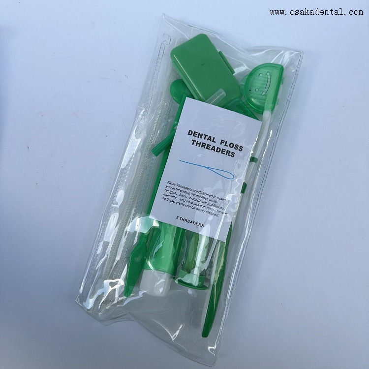 Juego de cuidado de ortodoncia de PVC dental OSA-OT01