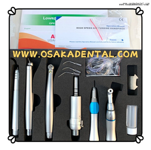 Pieza de mano Dental de gran potencia, baja velocidad y alta velocidad en juego