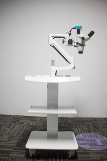 Microscopio dental quirúrgico con cámara