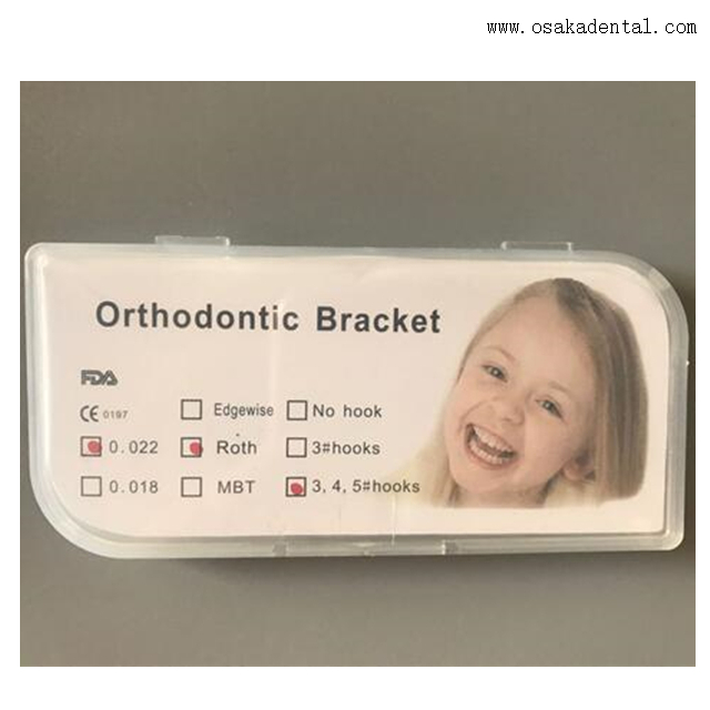 Soporte de cerámica ortodóntico dental más barato