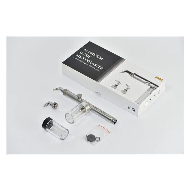 Microblaster de óxido de aluminio dental con pulverizador de agua para ortodoncia