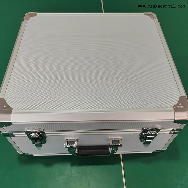 Máquina de implantes dentales con contraángulo de fibra óptica