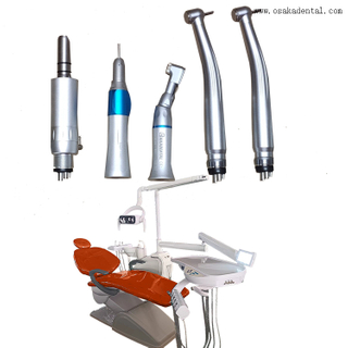 Pieza de mano OSAKADENTAL con pieza de mano dental de alta velocidad y pieza de mano dental de baja velocidad OSAKADENTAL