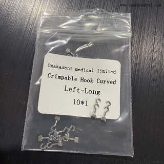 Ortodoncia Dental Engarzable Curva Izquierda-Larga