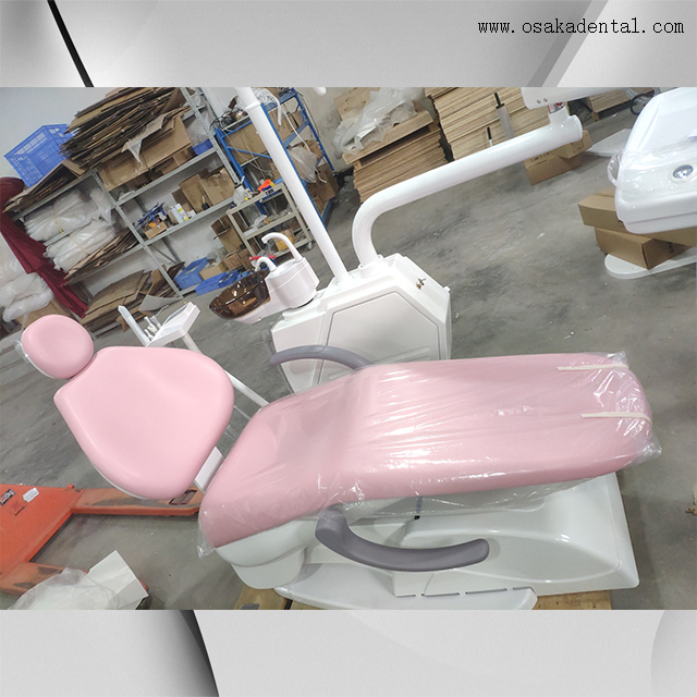 Sillón dental portátil hidráulico con monitor