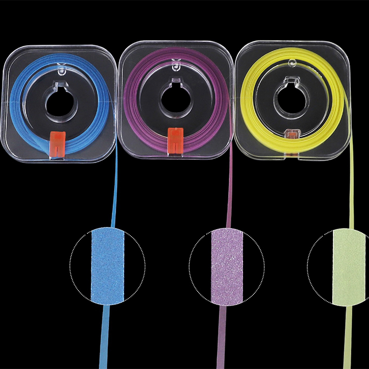 Material dental Tira de prepulido dental