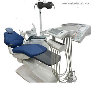 Sillón dental de alta calidad con estructura resistente.
