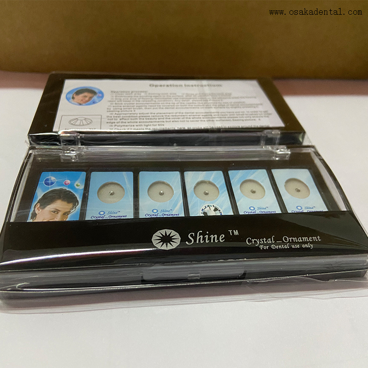 Accesorios dentales Gemas para dientes de cristal o diamante