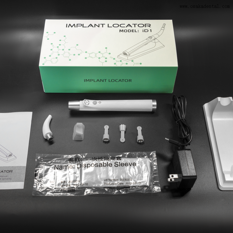 Localizador de implantes dentales Detector de implantes para localizar los tornillos del implante