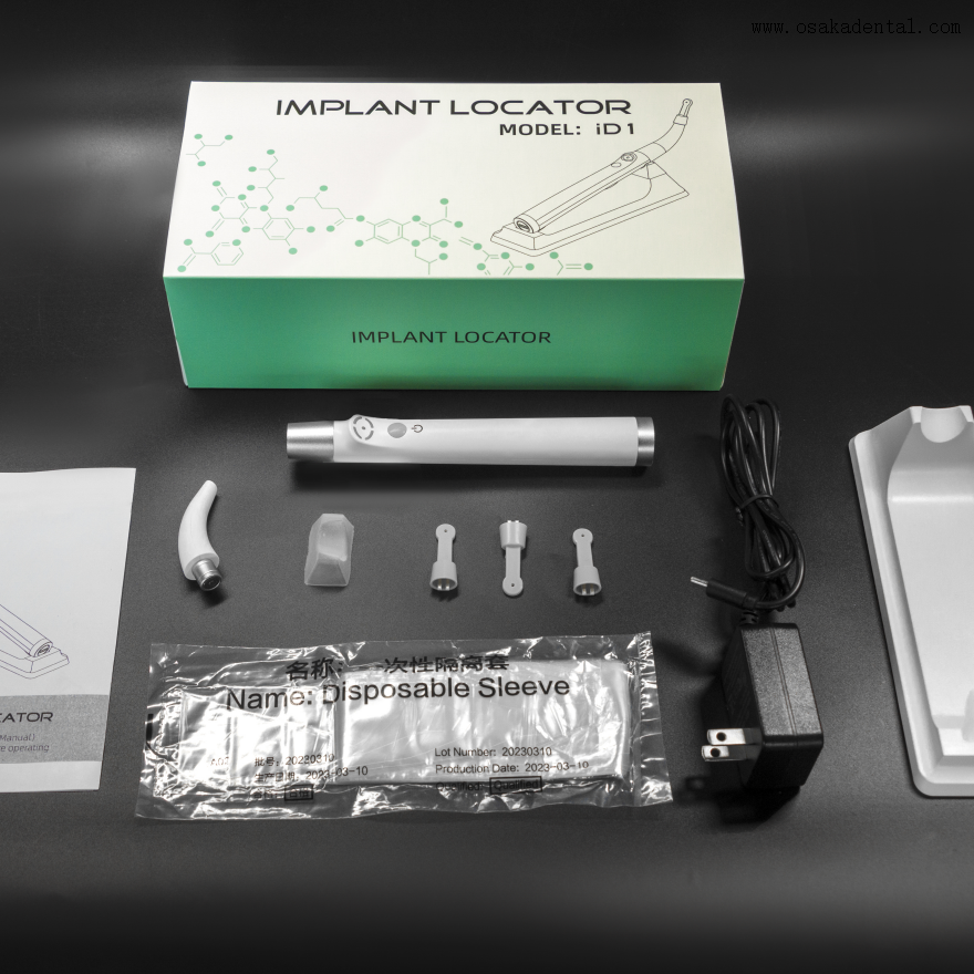 Localizador de implantes dentales Detector de implantes para localizar los tornillos del implante