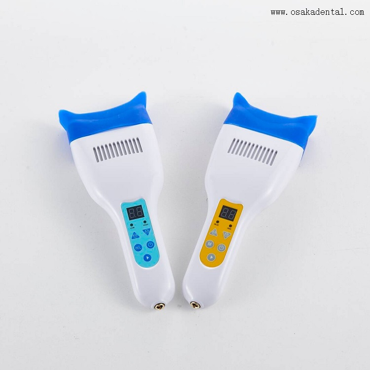 Unidad de blanqueamiento de color blanco para uso manual dental