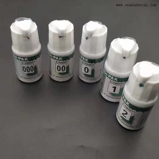 Material consumible dental Cordón de retracción dental