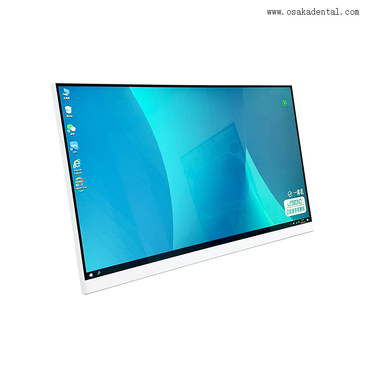 Pantalla táctil capacitiva de diez puntos de 24 pulgadas con cámara intraoral