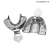 Bandeja de impresión de acero inoxidable para implantes dentales