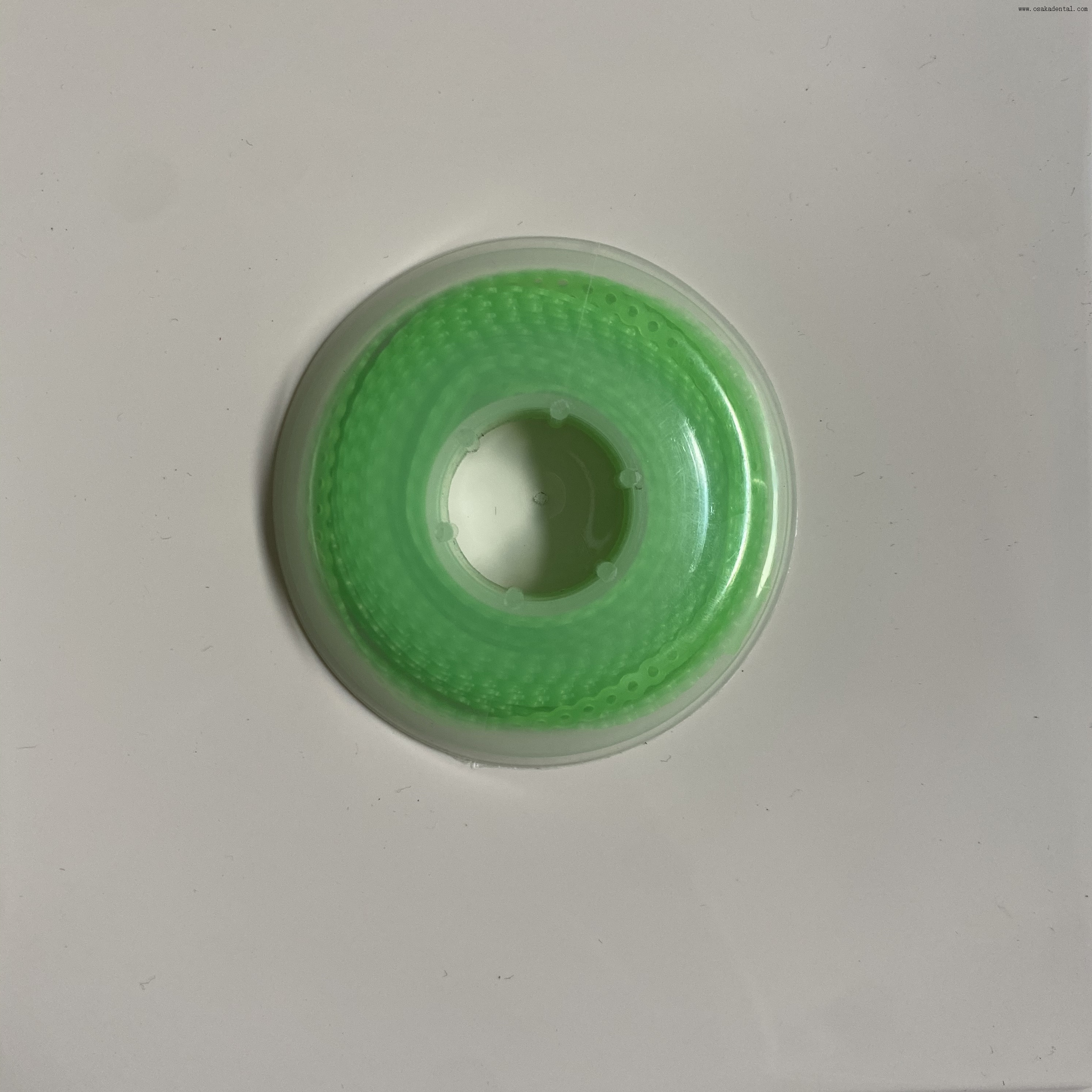 Cadena eléctrica elástica de ortodoncia dental con hermosos colores