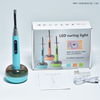 Lámpara de curado dental con diseño de luz azul de amplio espectro