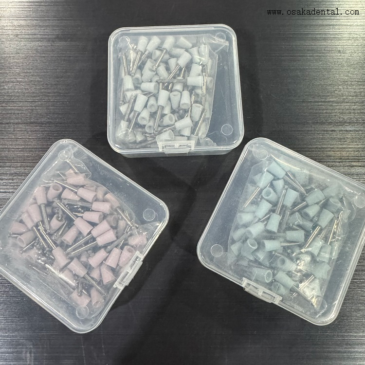 Pulidores de silicona para fresas dentales RA