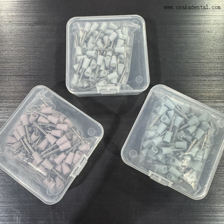 Pulidores de silicona para fresas dentales RA