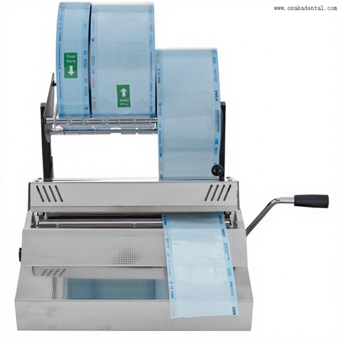 Sellador de rollo de bolsa de esterilización de Autoclave Dental, máquina de sellado de bolsa de sellado Dental, máquina de sellado para clínica Dental