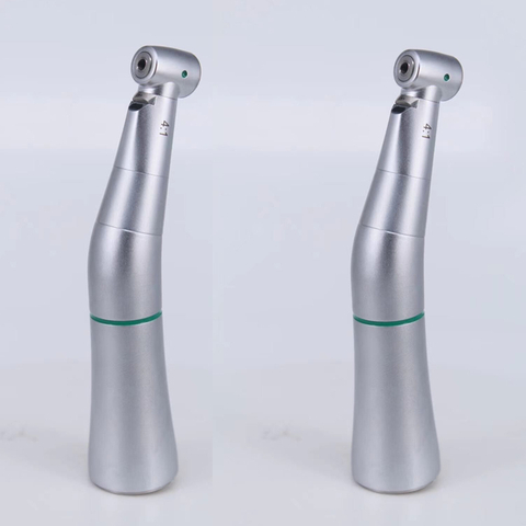 Botón pulsador de turbina de pieza de mano de fibra óptica de contraángulo de reducción Dental 4:1