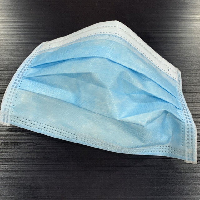 Consumibles dentales desechables de 3 capas con marca facial.