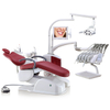 Cómodo sillón dental con bandeja montada en la parte superior para clínica dental