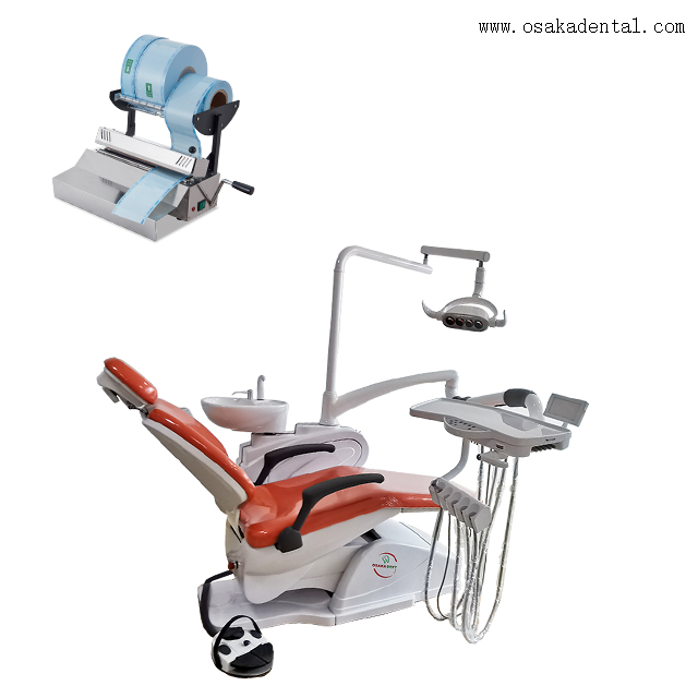 Sillón dental con brazo fuerte