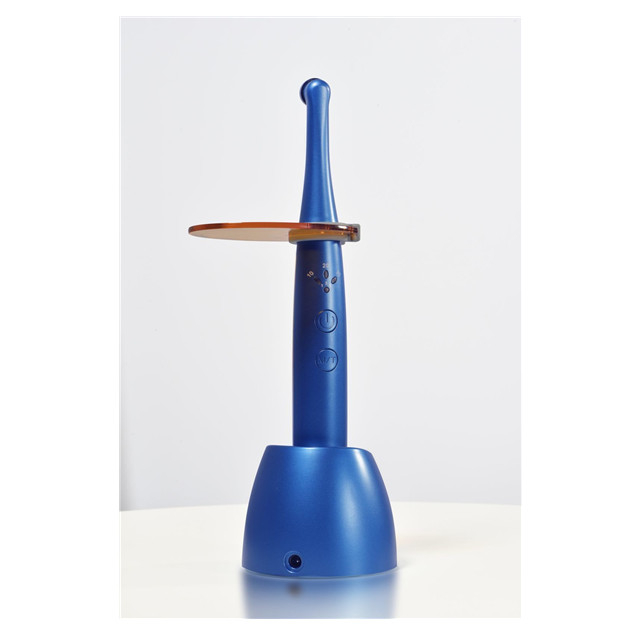 Nueva lámpara de polimerización dental de un segundo con puntas de plástico