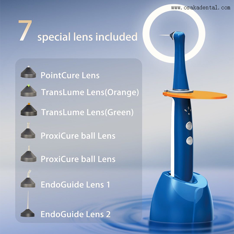 Lámpara de curado LED dental para ortodoncia