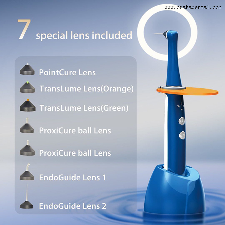 Lámpara de curado LED dental para ortodoncia