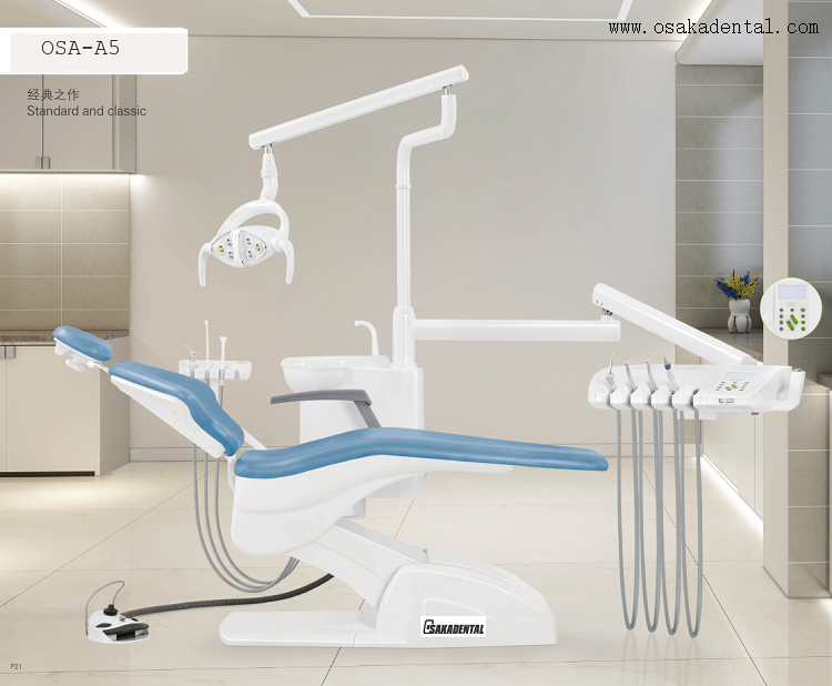 Sillón dental de bajo precio Unidad dental OSA-A5