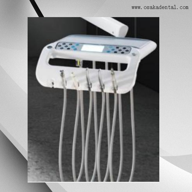 Sillón dental electrónico inteligente con taburete de dentista