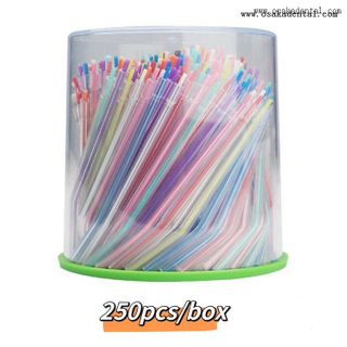 Paquete colorido HC-SS06 de la botella de las puntas de la jeringuilla del material disponible dental