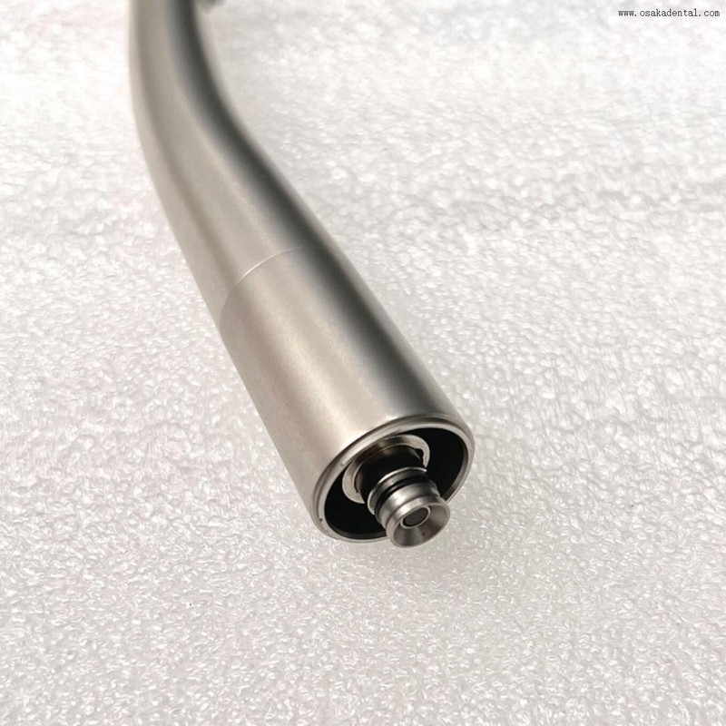 Pieza de mano dental con rodamiento de cerámica probada CE con luz de fibra óptica