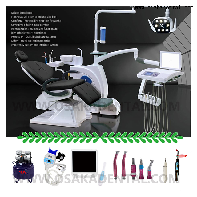 Sillón DENTAL OSAKAD con polvo de alginato dental