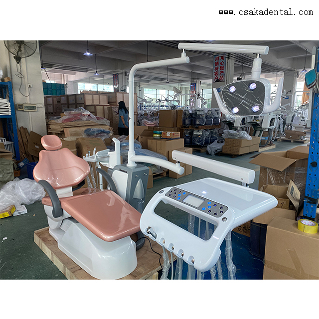 Sillón dental de diseño de nuevo estilo. 