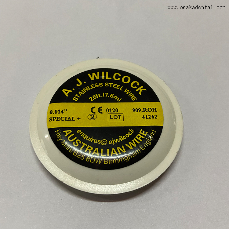 Accesorios de ortodoncia dental Alambre australiano de ortodoncia dental
