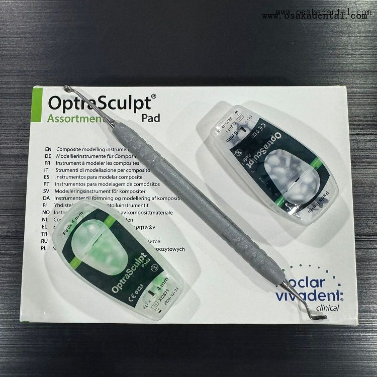 Kit surtido de almohadillas dentales OptraSculpt con instrumento