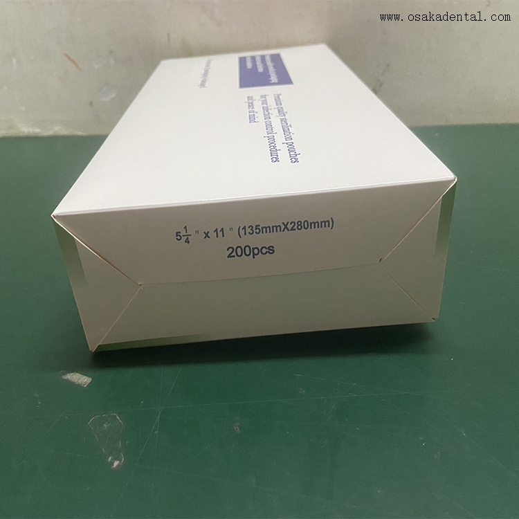 Bolsas de esterilización dental de materiales consumibles dentales