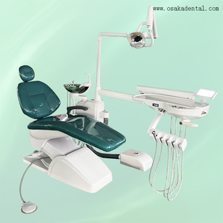 Unidad de sillón dental de alta calidad de OSAKADENTAL con compresor de aire dental