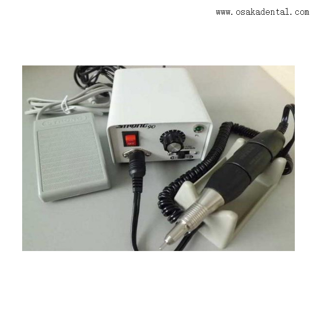 Equipo de micromotor dental para uso en laboratorio dental.