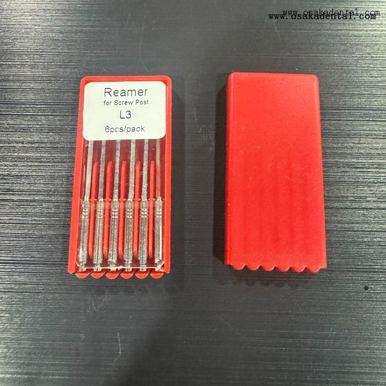 Escariador dental de acero inoxidable para poste de tornillo OSA-S009-R