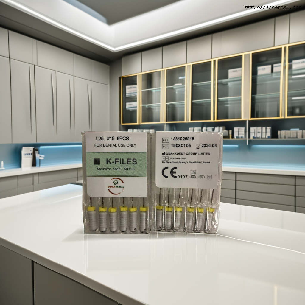 Limas dentales tipos K y H de gran calidad de OSAKADENT