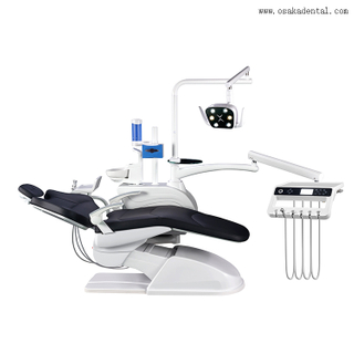 Unidad de sillón dental con interruptor de pedal multifunción